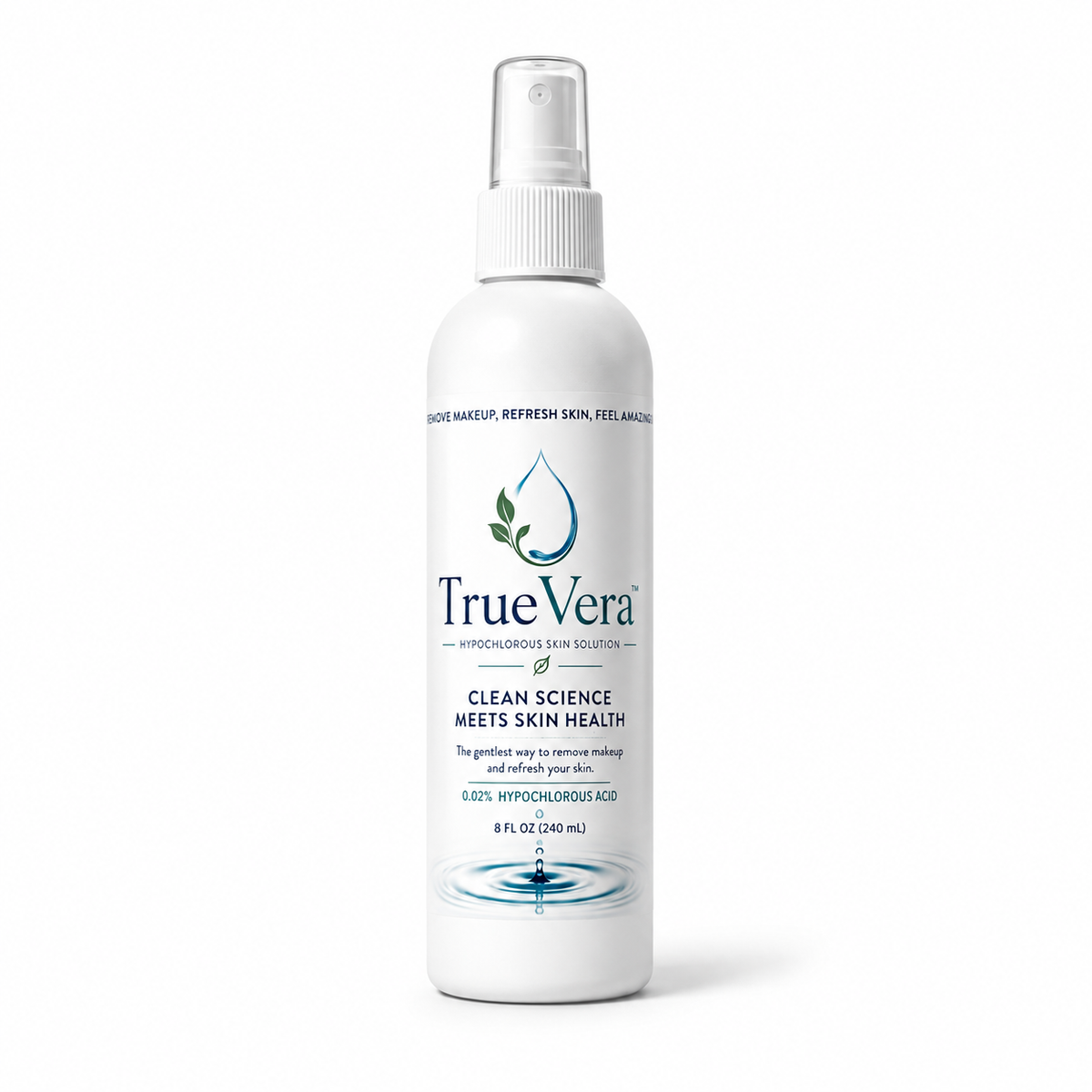 TrueVera HOCl Spray - Makeup Remover & Skin Refresh, 8oz